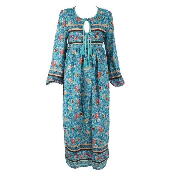 Summer Beach Sundress Boho Evening Party Cocktail - Picture 7 of 8